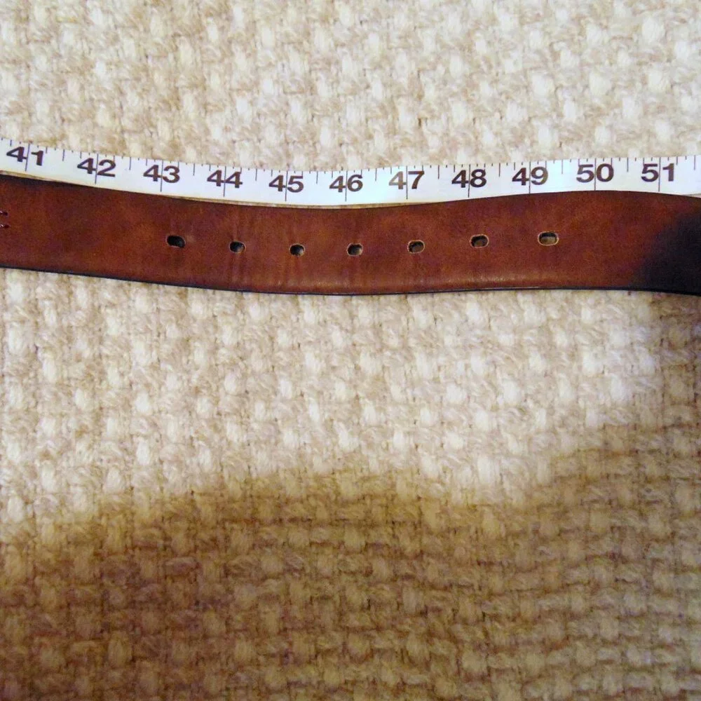 Columbia Brown Buckle Belt Plus 2X Quiet Utility Normcore Minimalist Gorpcore
